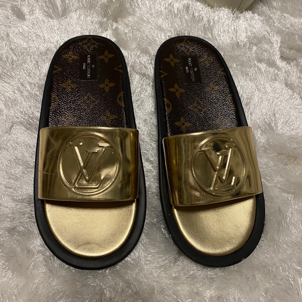 Louis Vuitton slides